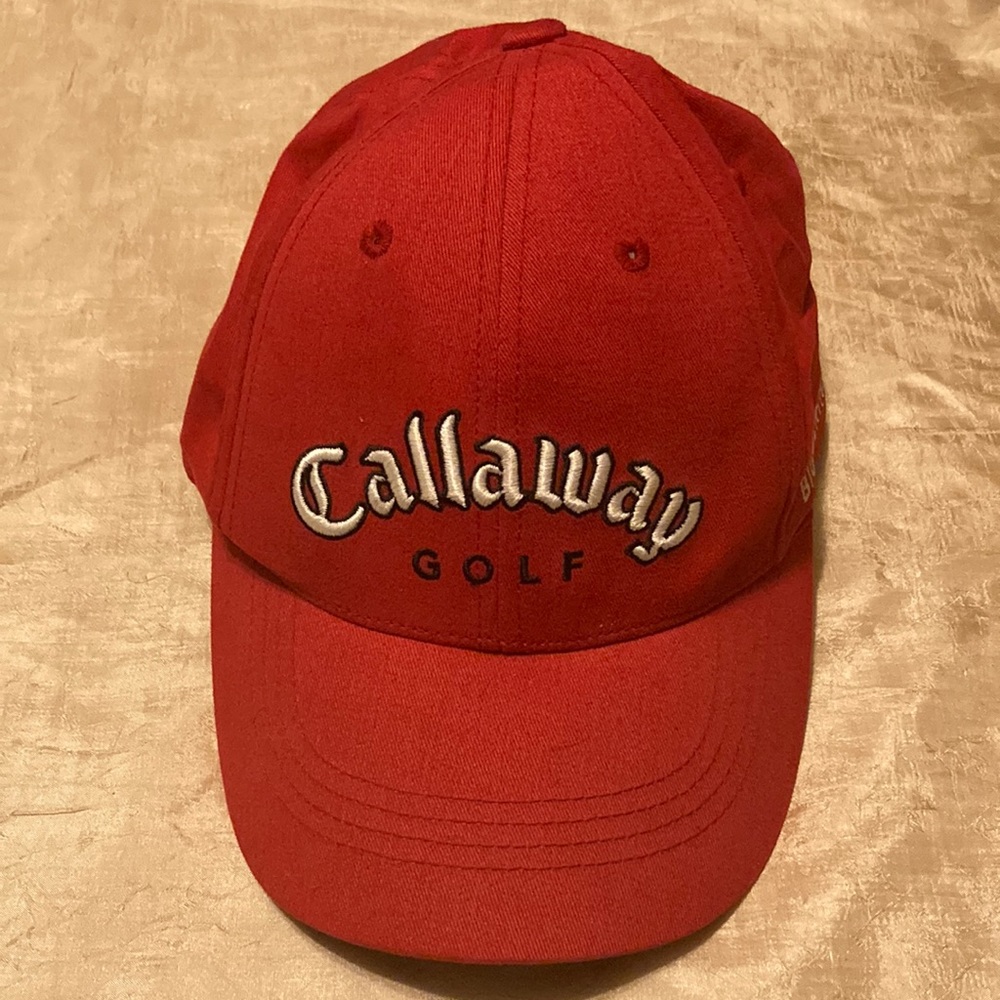 Callaway Golf Big Bertha Red Baseball Cap Hat